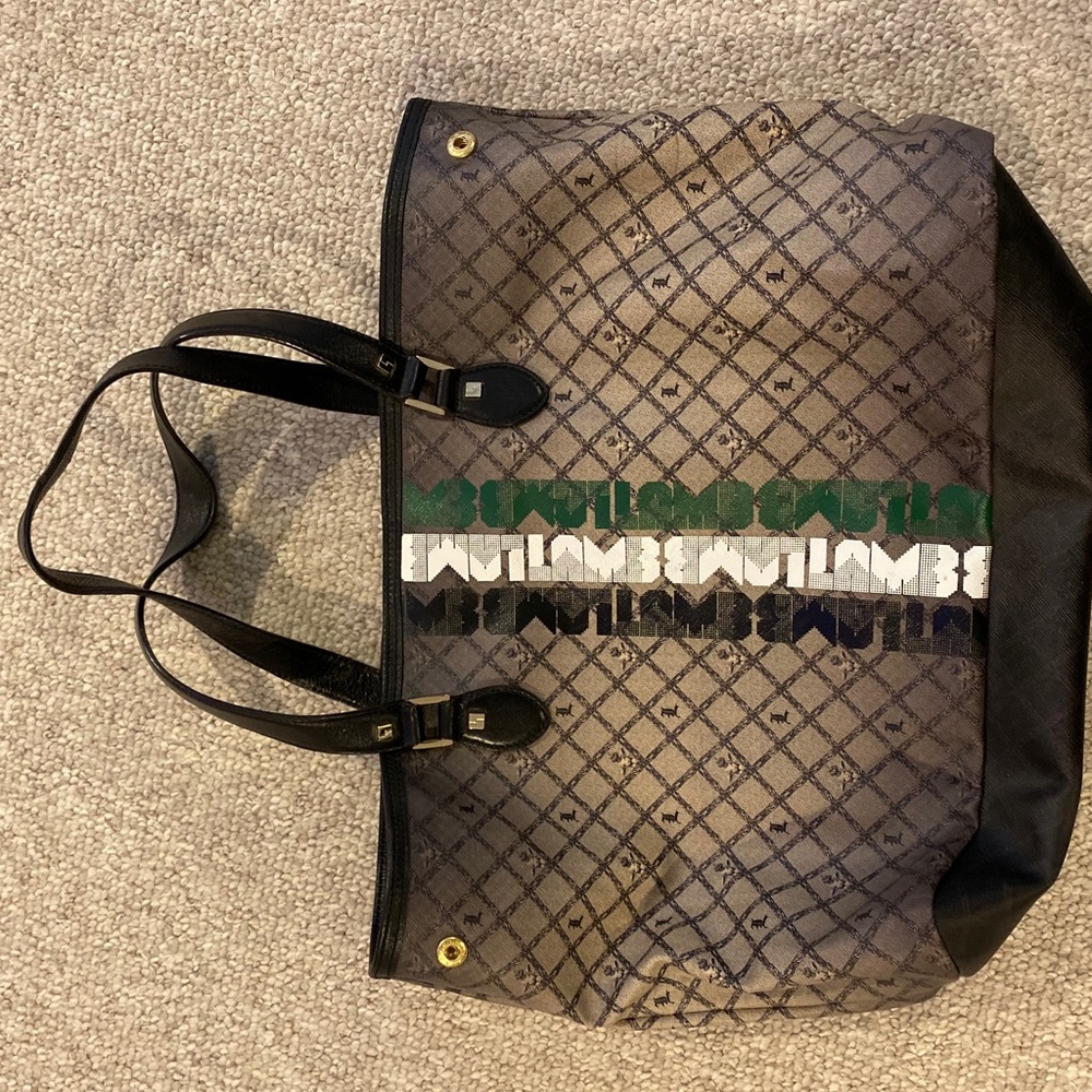 LAMB tote and wristlet